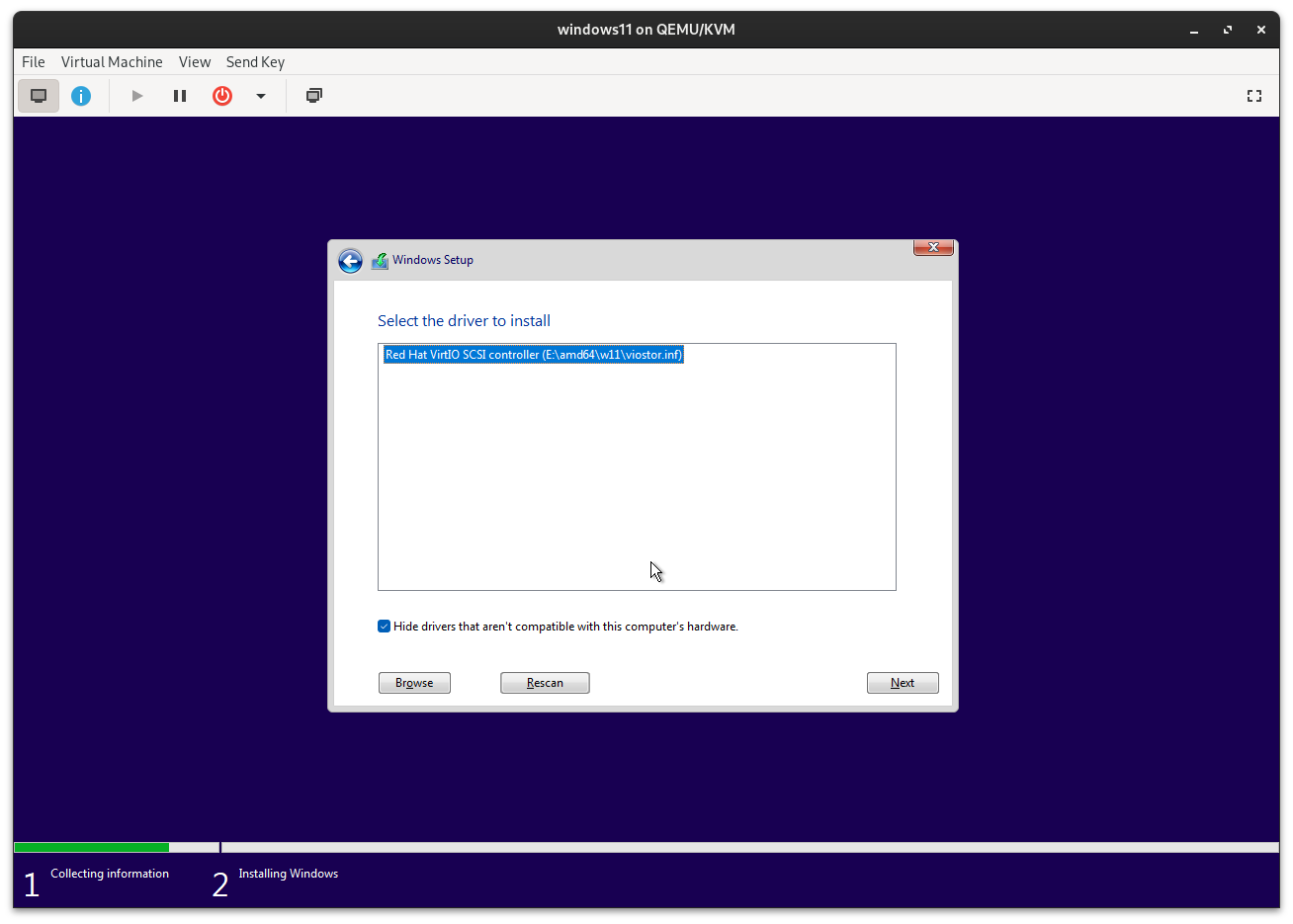 Win11 REDHAT Driver Next